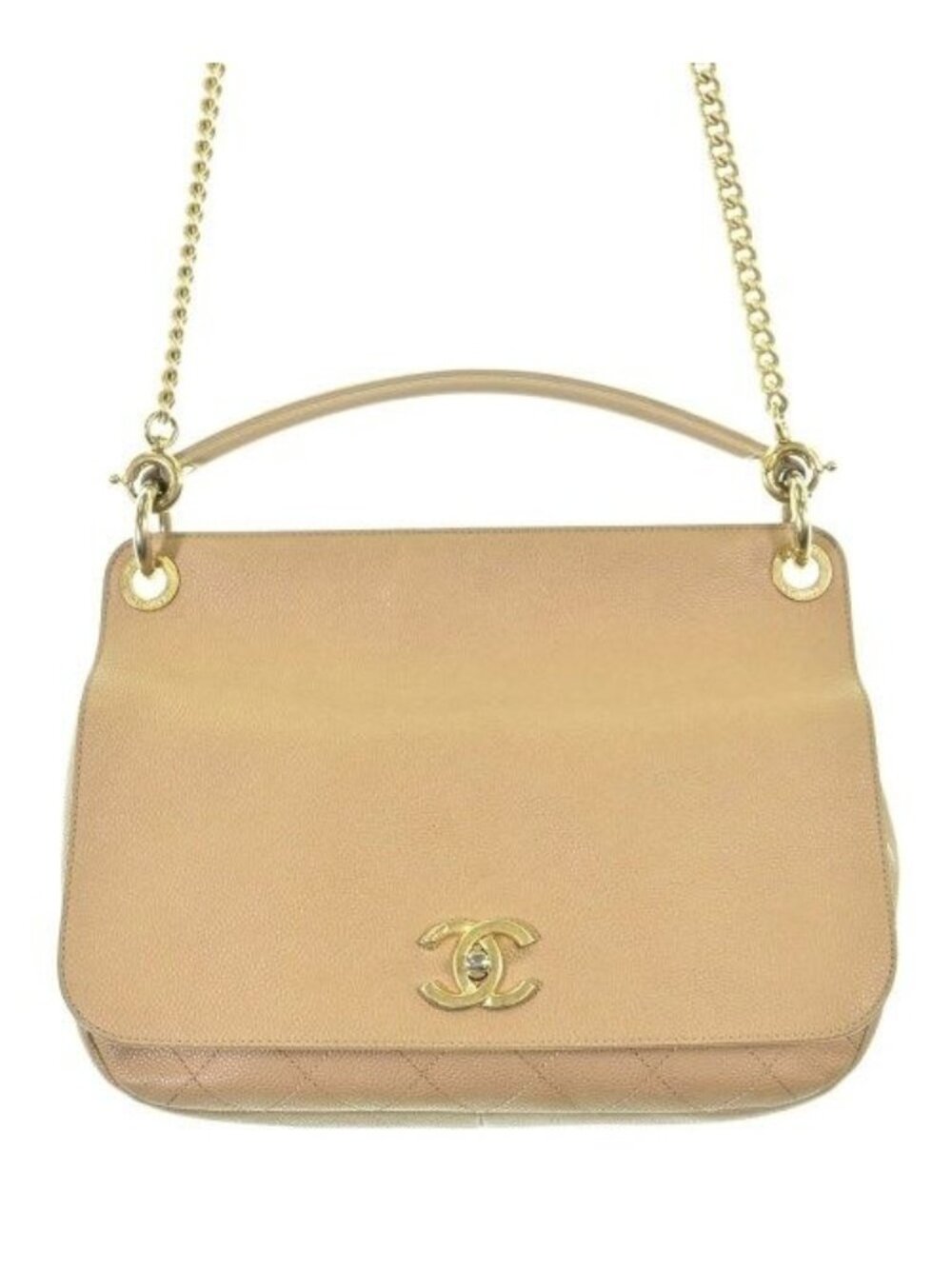 Chanel Shoulder Bag Beige